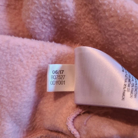 ADIDAS TREFOIL CREW VAPOUR PINKRIBBED CREWNECK, XL - Picture 8 of 8